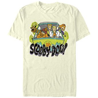 Juniors' Scooby-Doo Mystery Scare Boyfriend Graphic Tee
