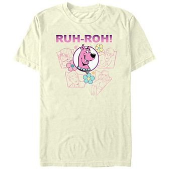 Juniors' Scooby-Doo Ruh-Roh! Boyfriend Graphic Tee