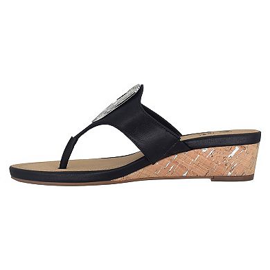 Impo Rosala Women's Ornamented Thong Memory Foam Sandals