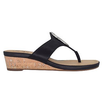 Impo Rosala Women's Ornamented Thong Memory Foam Sandals