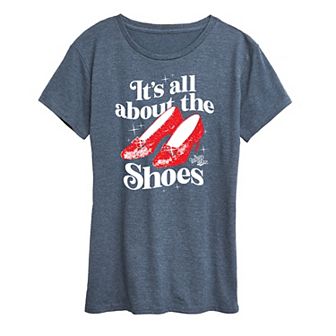 Women's Wizard Of Oz Shoes Graphic Tee