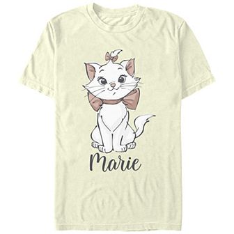 Disney's The Aristocats Marie Portrait Juniors' Boyfriend Graphic Tee