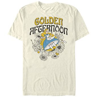 Disney's Alice In Wonderland Golden Afternoon Juniors' Boyfriend Graphic Tee