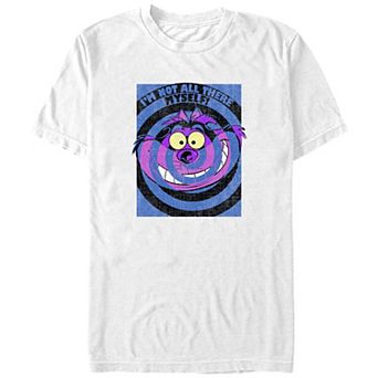 Disney's Alice In Wonderland I'm Not All There Myself Juniors' Boyfriend Graphic Tee