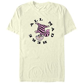 Disney's Alice In Wonderland All Mad Here Juniors' Boyfriend Graphic Tee