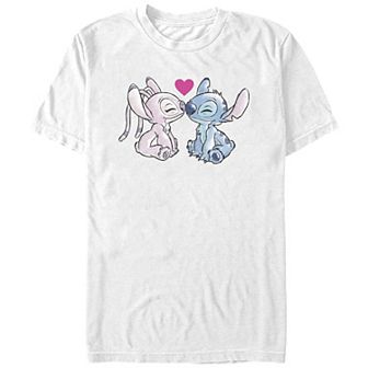 Disney's Lilo & Stitch You're My Angel Juniors' Boyfriend Graphic Tee