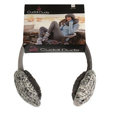 Women's Cuddl Duds Chenille Earmuffs