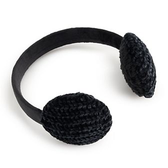 Women's Cuddl Duds Chenille Earmuffs