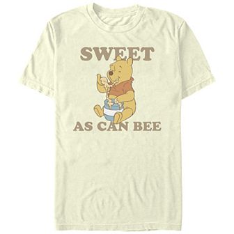 Disney's Winnie The Pooh Sweet As Can Bee Juniors' Boyfriend Graphic Tee