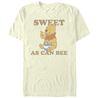 Disney's Winnie The Pooh Sweet As Can Bee Juniors' Boyfriend Graphic Tee