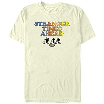 Juniors' Stranger Things Stranger Times Ahead Boyfriend Graphic Tee