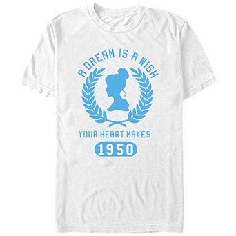 Disney's Cinderella Juniors' A Dream Is A Wish Your Heart Makes 1950 Boyfriend Graphic Tee