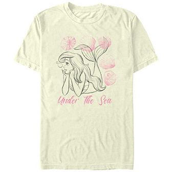 Disney's The Little Mermaid Juniors' Under The Sea Boyfriend Graphic Tee
