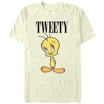 Juniors' Looney Tunes Tweety Poster Boyfriend Graphic Tee