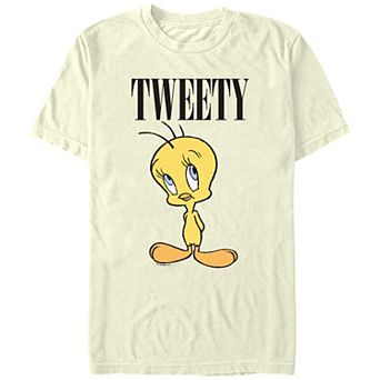Juniors' Looney Tunes Tweety Poster Boyfriend Graphic Tee