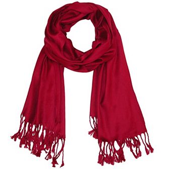 CTM Women's Classic Pashmina Style Shawl Wraps