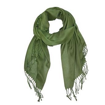 CTM Women's Classic Pashmina Style Shawl Wraps