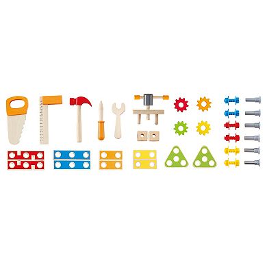 Hape Master Workbench Wooden Tool Workshop Toy