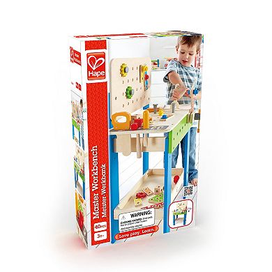 Hape Master Workbench Wooden Tool Workshop Toy