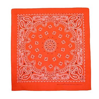 Cotton Neon Paisley Bandanas