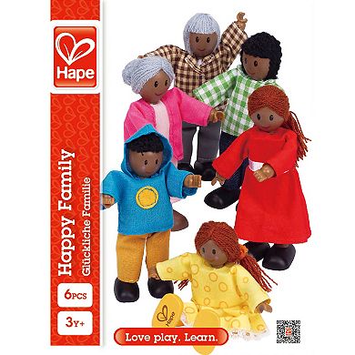 Hape Happy Family Dollhouse Set