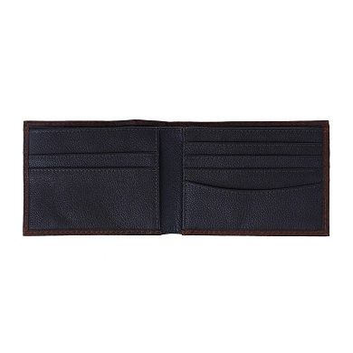 Men's Bullhide Embossed Bifold Wallet