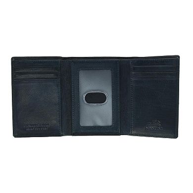 Men's Leather Bellagio Rfid Trifold Wallet