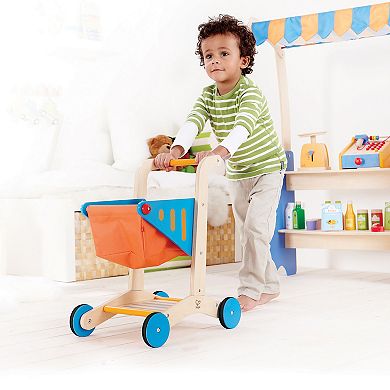 Hape Wooden Shopping Cart
