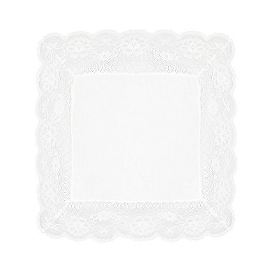 CTM Women's Wedding Dress Handkerchief