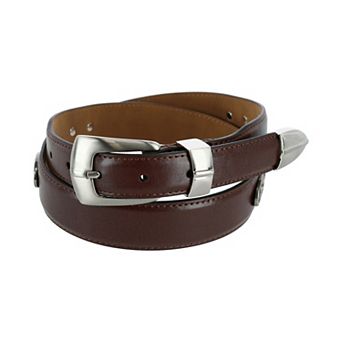 Danbury Men's 3 pc Golf Belt With Golf Conchos