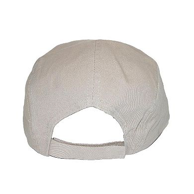 Ctm Cotton Long 5 Inch Bill Visor Baseball Cap