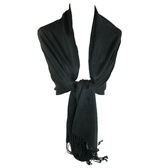 Ctm Women's Classic Pashmina Wrap Scarf Shawl (pack Of 2)