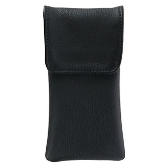 Leather Eyeglass Case With Holster Clip