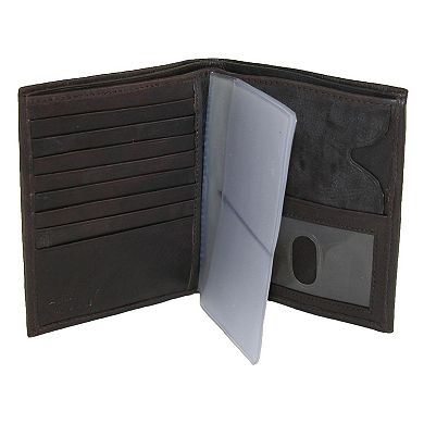 Men's Leather Large Hipster Wallet