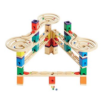 Hape Quadrilla Wooden Marble Run Vertigo Construction Set