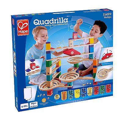 Hape Quadrilla Wooden Marble Run Vertigo Construction Set