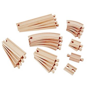 Hape Super Expansion Rail Pack Wooden Railway Collection