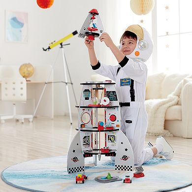 Hape Four-Stage Rocket Ship Playset