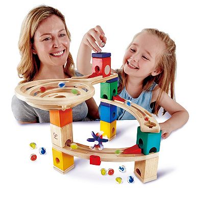 Hape Quadrilla Wooden Marble Run Playset