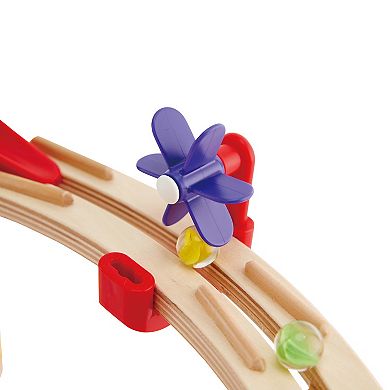 Hape Quadrilla Wooden Marble Run Playset