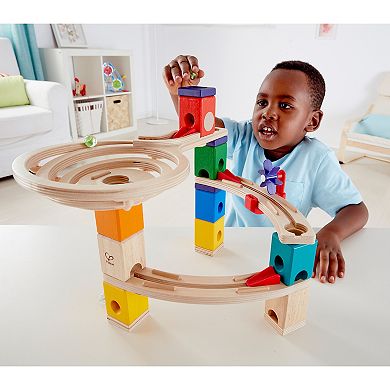 Hape Quadrilla Wooden Marble Run Playset