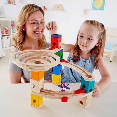 Hape Quadrilla Wooden Marble Run Playset