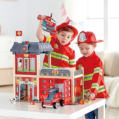 Hape City Fire Station Playset