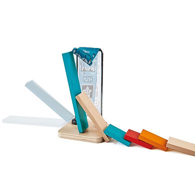 Hape 59-pc. Wooden Domino Ball Set: Mighty Hammer