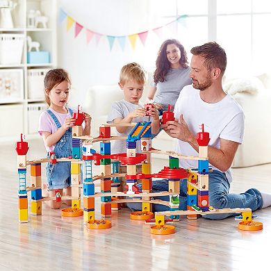 Hape Quadrilla Wooden Marble Run Playset