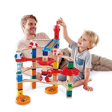 Hape Quadrilla Wooden Marble Run Playset