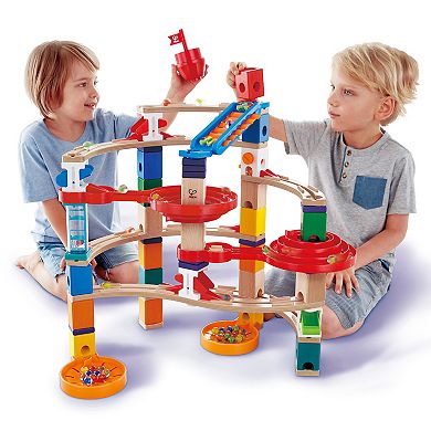 Hape Quadrilla Wooden Marble Run Large Playset