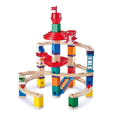 Hape Quadrilla Wooden Marble Run Large Playset