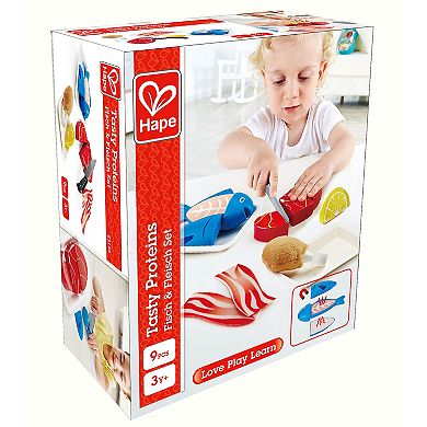 Hape Kitchen Food Tasty Proteins Playset