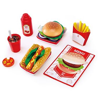 Hape Kitchen Food Fast Food Playset